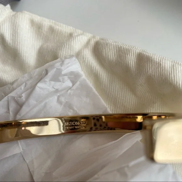 Jason Wu 18k Gold Plated Cuff Bracelet - Picture 4 of 8
